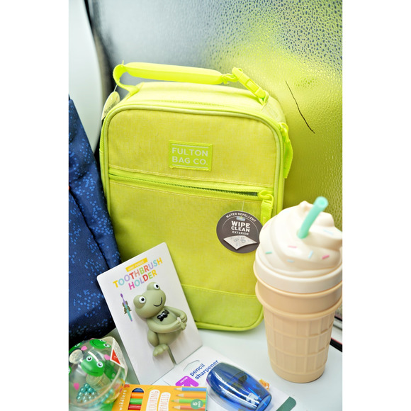 EcoTech Navy Backpack + Fulton Lunchbox School Supplies Bundle Back to School - Picture 8 of 16